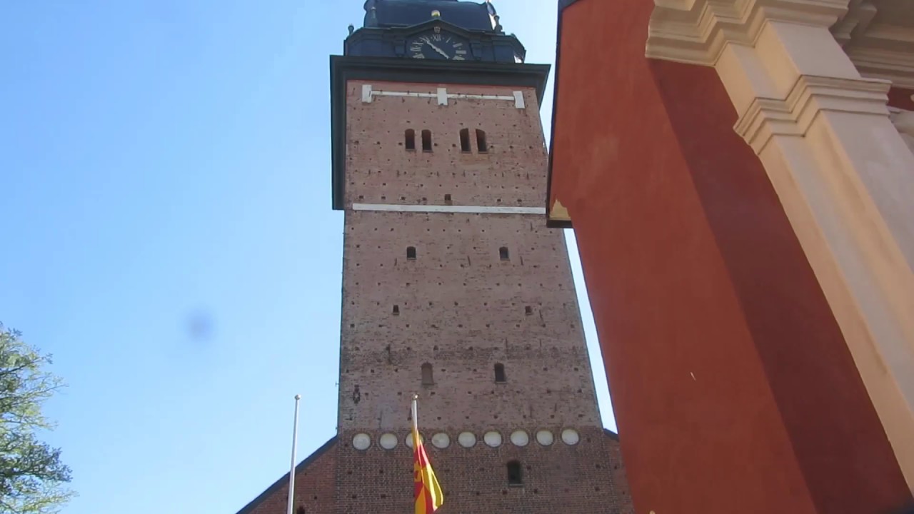 Tre sammanringningar med alla fyra klockorna i Strängnäs domkyrka, +timslag (video)