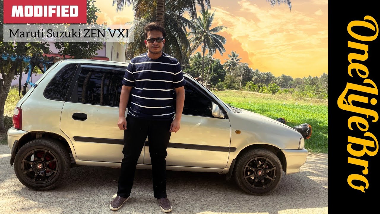 Maruti Suzuki ZEN vxi MODIFIED(ಕನ್ನಡದಲ್ಲಿ)Review in kannada - Hatchback Fun To Drive Car 🔥🔥