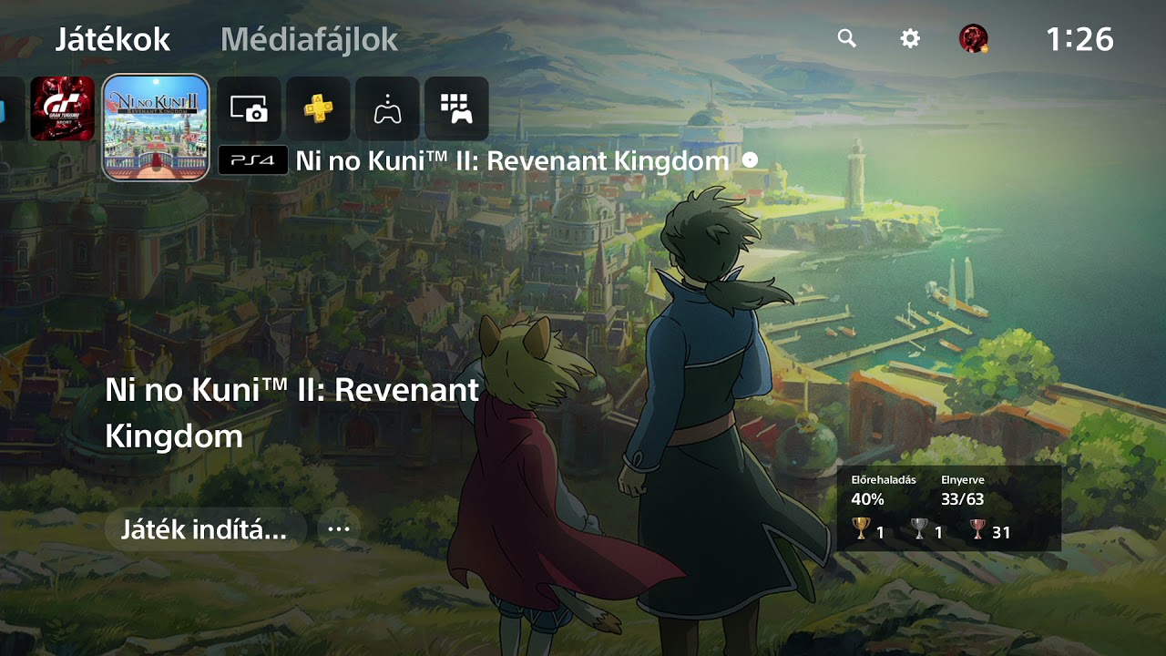 Ni No Kuni II Revenant Kingdom (PS4-PS5) - XMB Menu Theme Music - High Quality