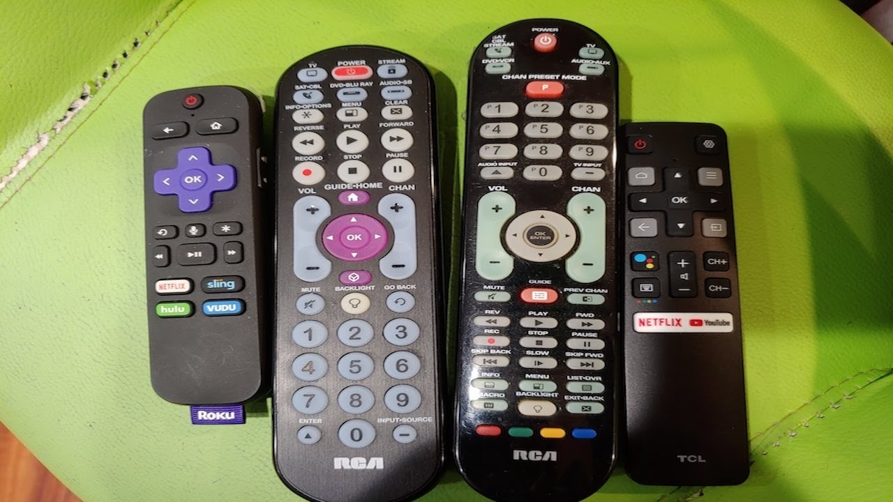 Как использовать универсальный пульт RCA на телевизоре TCL Roku или Android TV