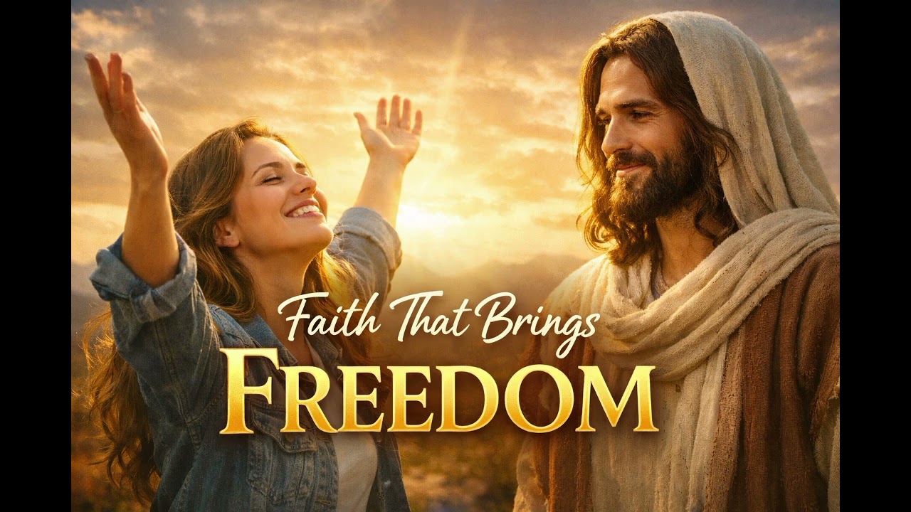 /Faith That Brings Freedom/✝️worship song that celebrates of the power of faith in Jesus Christ