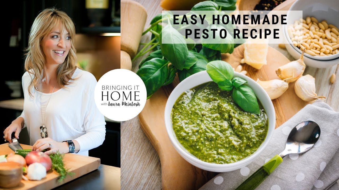 Laura's Easy & Homemade Pesto Recipe | PBS Bringing It Home