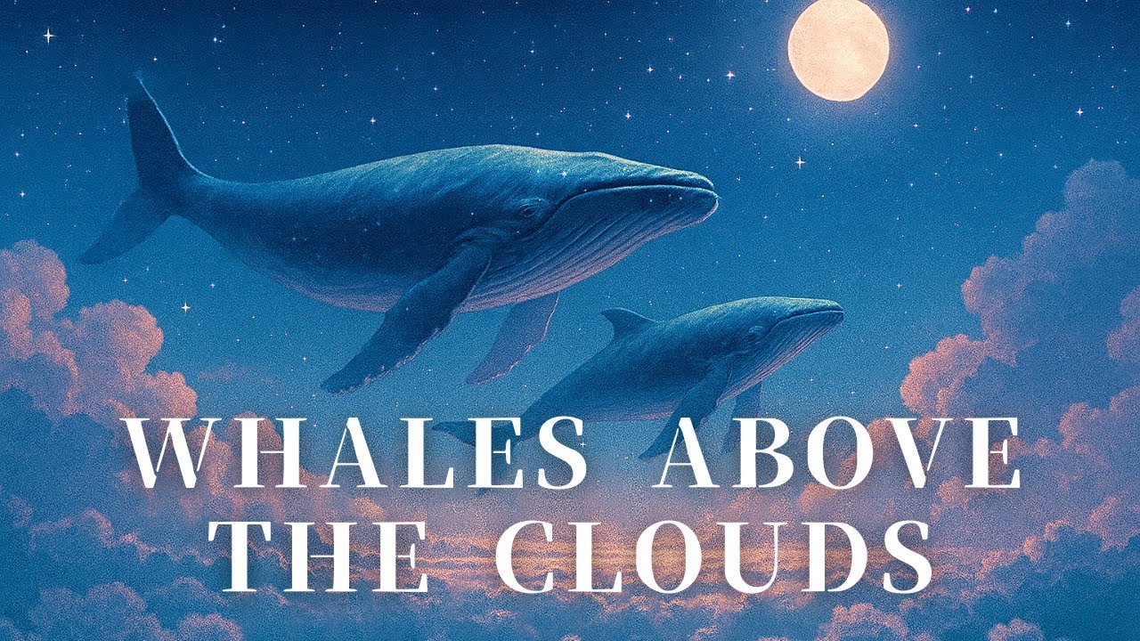 2 Hours of Lofi Sleep Music –  Relaxing Whales Above the Clouds