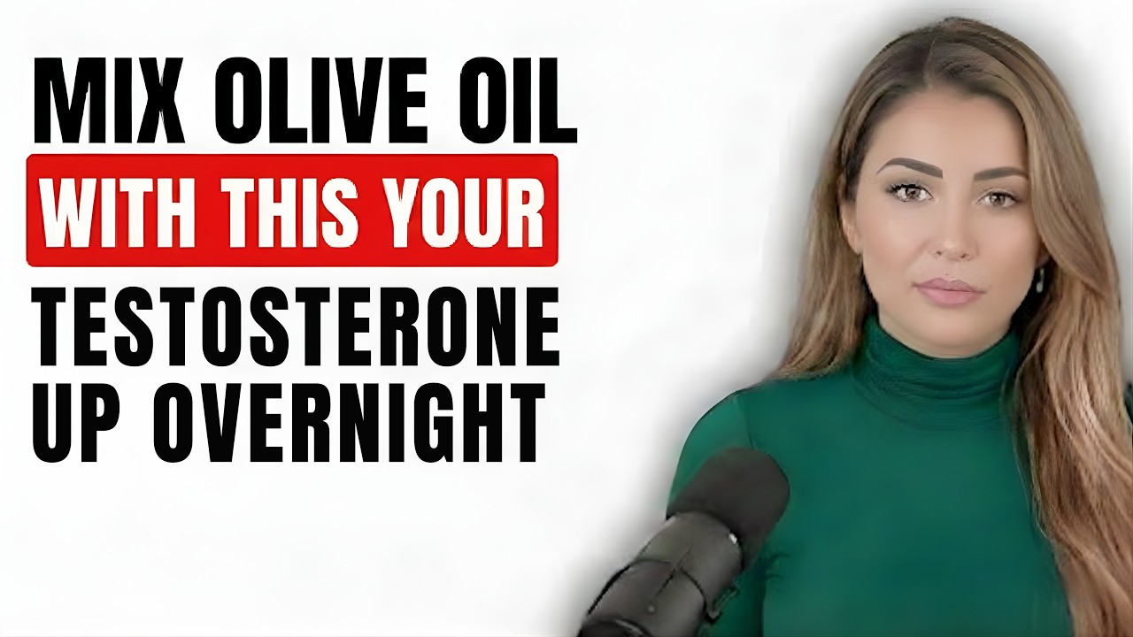 Senior  Add THIS to Olive Oil Before Bed — Support Healthy Testosterone After 60