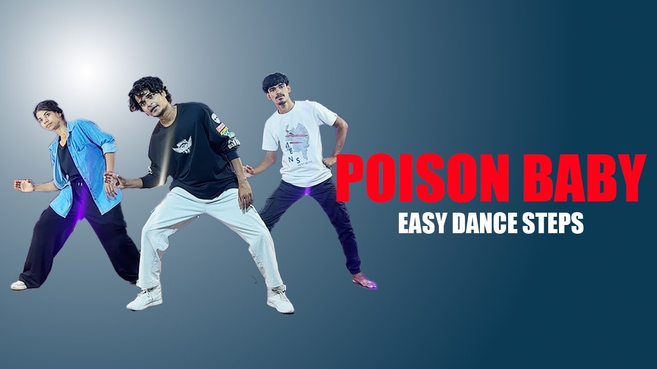 Poison baby Thamma song | Easy dance steps | new bollywood song | Thamma all song | nilesh rock