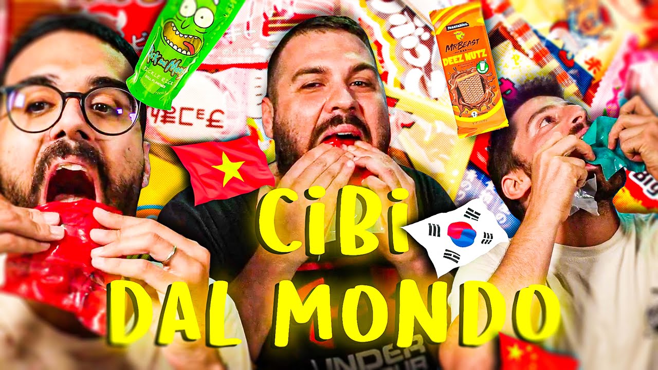 CIBI DAL MONDO CON PRATT (da vomito) | Just Chatting con Dario Moccia