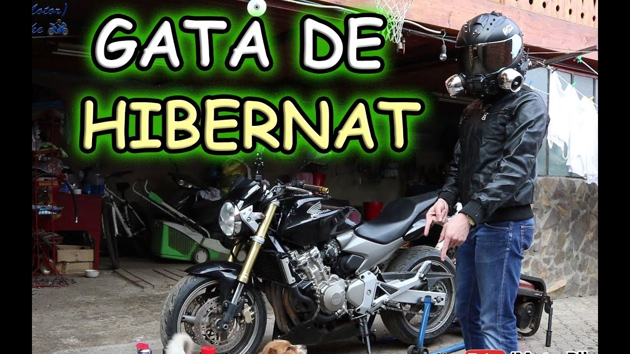 Pregatirea corecta a motocicletei pentru iernat