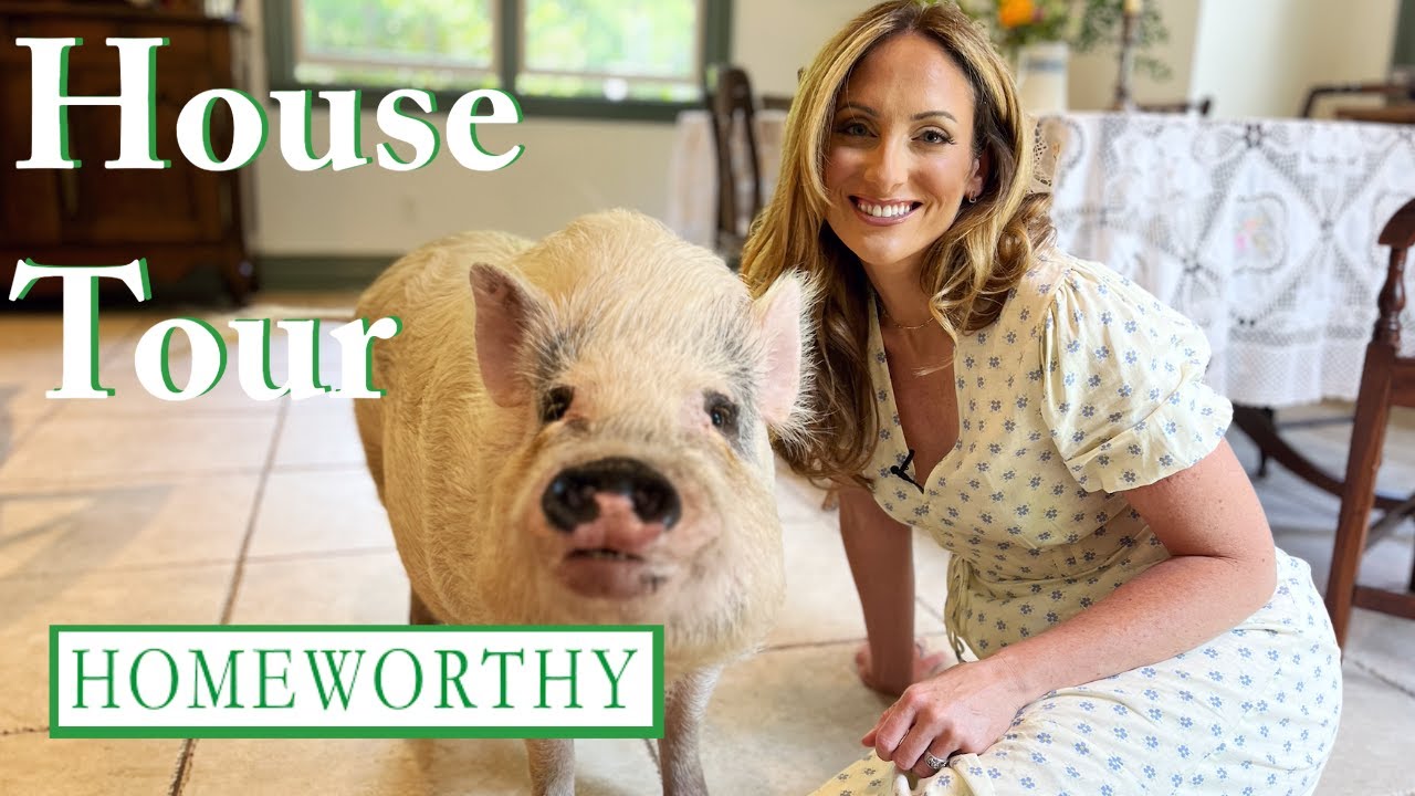 HOUSE TOUR | An English-Inspired Home with a Farm in New Jersey