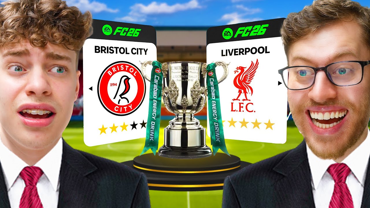Liverpool In The CARABAO CUP... 😬🔴 FC 26 Bristol City Manager Career Mode | #24