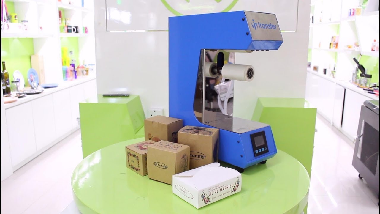 i-Transfer&reg; laser roller transfer gift box DIY printing machine tutorials