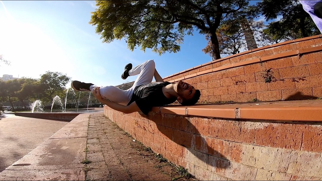 Vlog №69 - Started 2022 with parkour in Barcelona