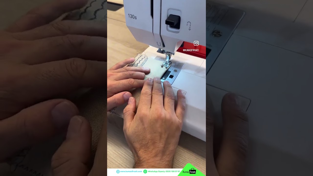 Pfaff Smarter 130S Kalın Kumaş Diker mi? - www.kumasfirsati.com 