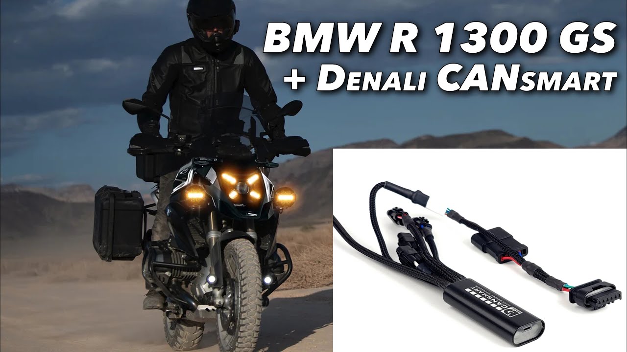 Установка Denali CANsmart на BMW R 1300 GS