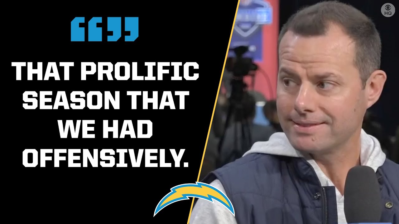 2022 NFL Combine: Chargers Head Coach Brandon Staley Gives FULL Team UPDATE | CBS Sports HQ