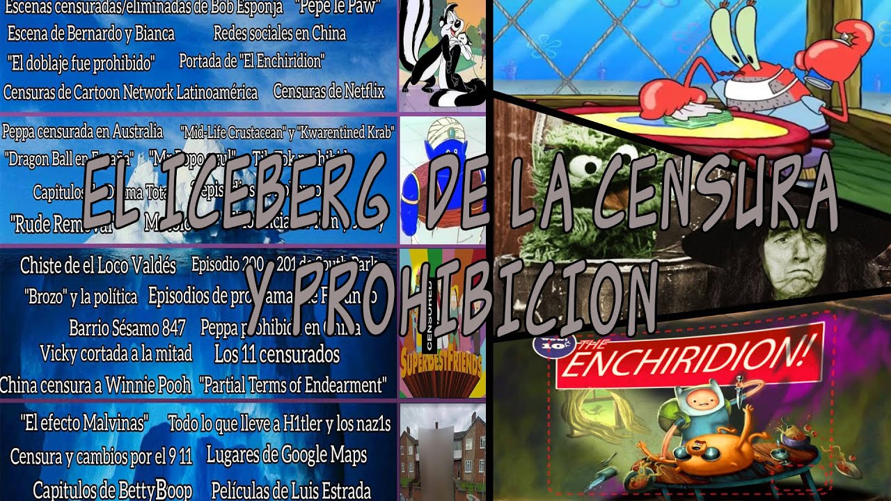 El Iceberg de la Censura y la Prohibición  || Parte 1