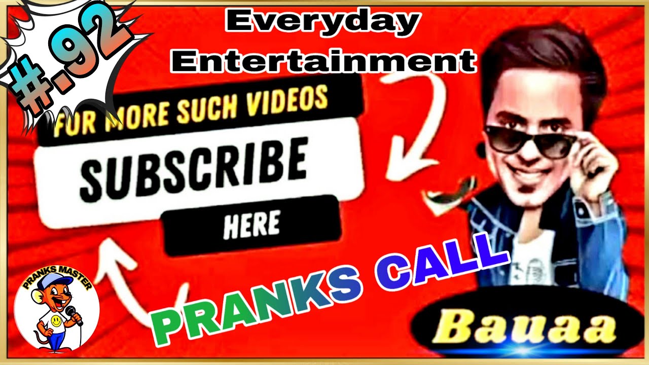 (Part-92)Bauaa Non Stop Comedy Top Prank Call bauaa and nand kishor bairagi ki comedy, rj raunac