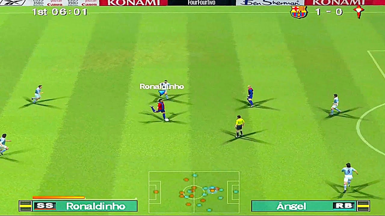 PES 6 - RONALDINHO AMAZING GOALS [4K]