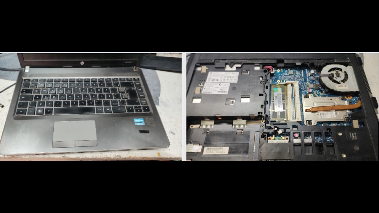 NOTBOOK HP LIGA , NÃO DA VIDEO LUZ DO TECLADO PISCANDO , RESOLVIDO