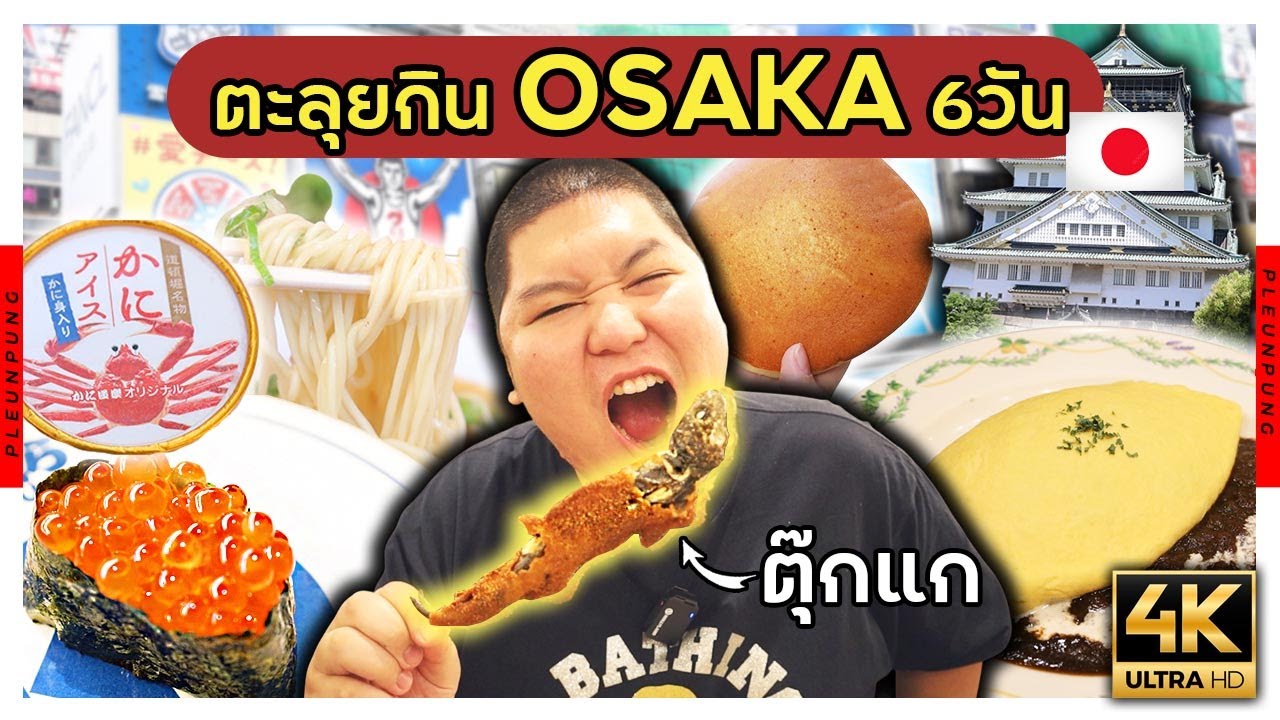 อัพเดตOsaka2024 | ตะลุยกินเที่ยว โอซาก้า ประเทศญี่ปุ่น 6วัน5คืน