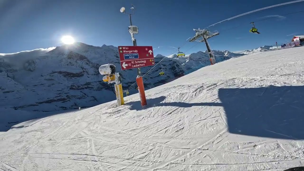 Piste 44 red, Grindelwald-Wengen, Switzerland