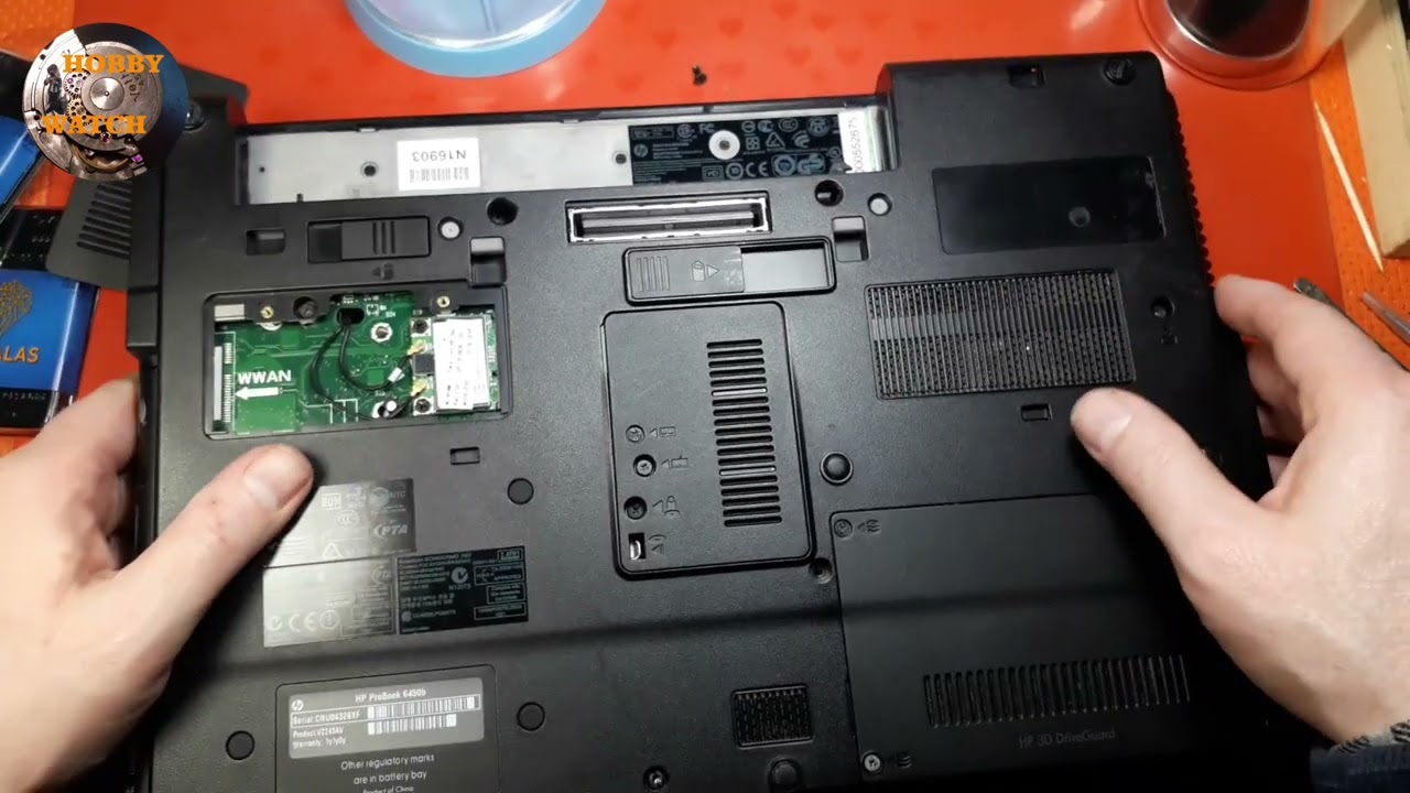 HP ProBook 6450b sostituzione RAM