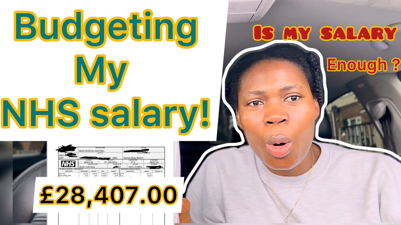UK MIDWIFE BAND 5 SALARY // BUDGET WITH ME // IS MY SALARY ENOUGH? OVERSEAS MIDWIFE CHALLENGES