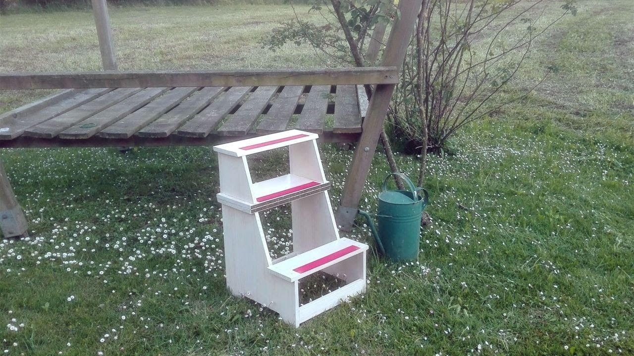 Cómo hacer una silla escalera de madera - Programa completo - Bricomanía