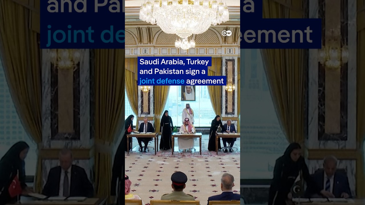 Saudi Arabia, Turkey, Pakistan pledge mutual defense | DW News