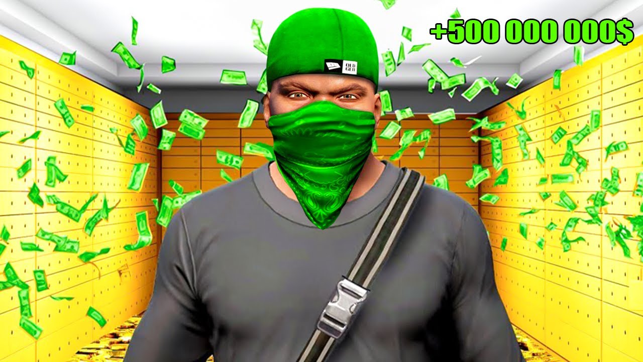 BRAQUAGE &Agrave; 500 000 000$ SUR GTA 5 !