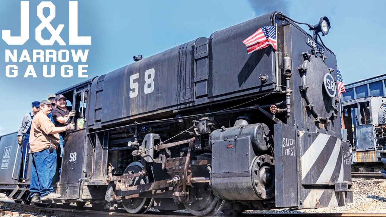 Сохранение стальных и стальных железных дорог в США — J&L Narrow Gauge