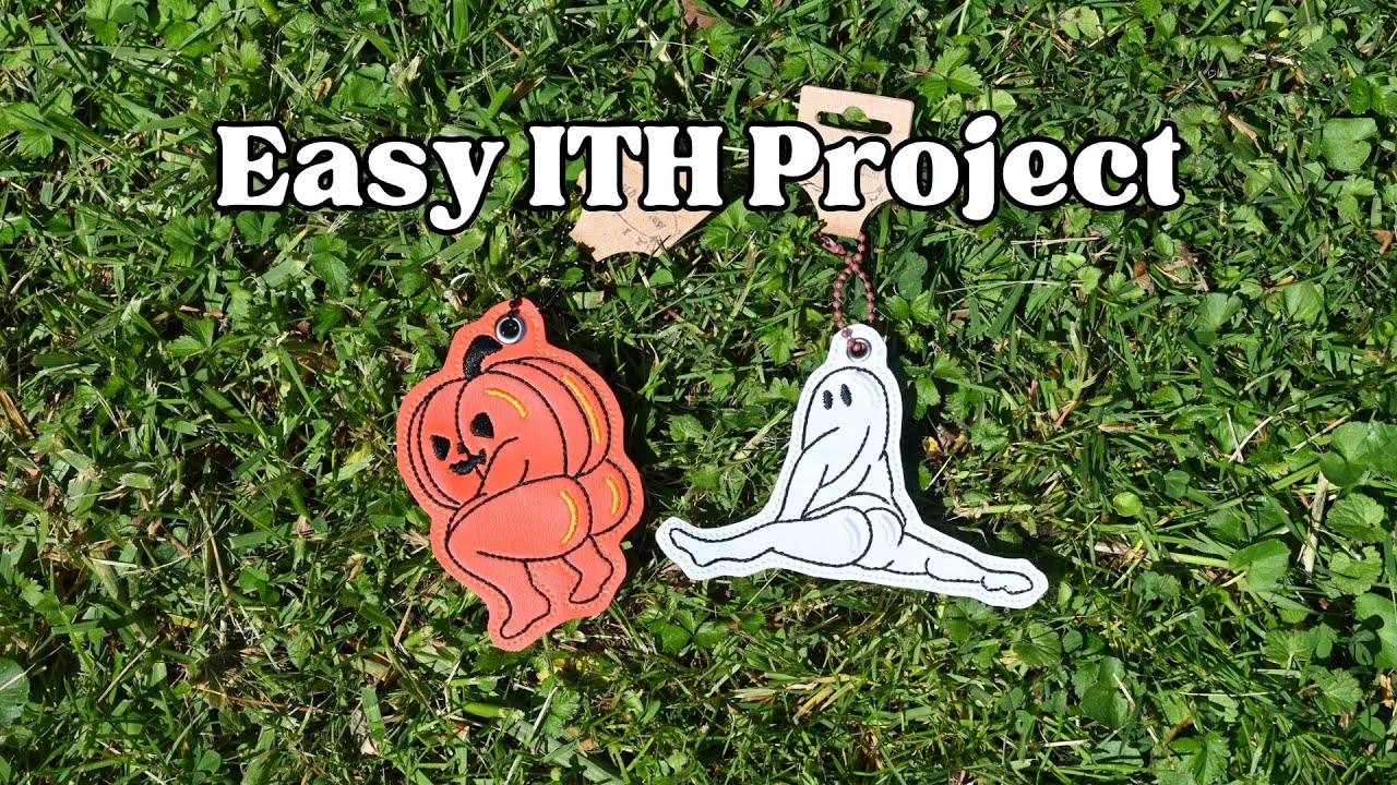 In-The-Hoop Keychain Tutorial - Easy Beginner Embroidery Design for ITH