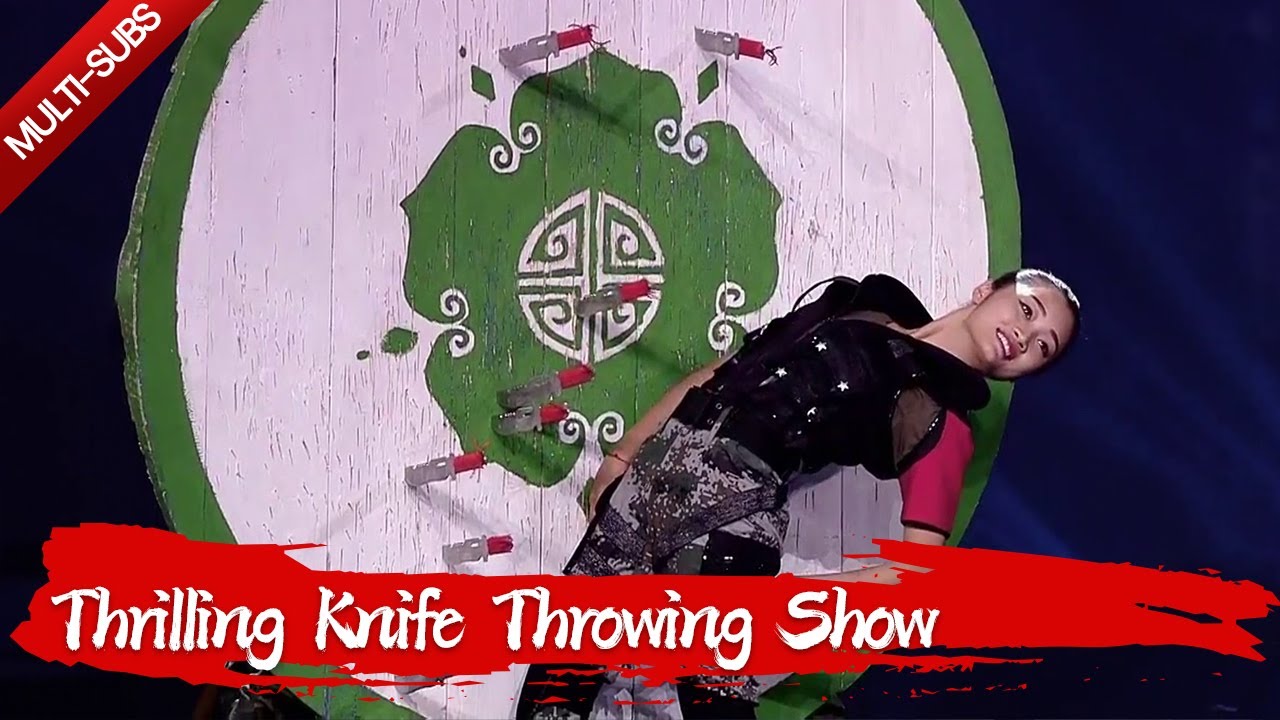 Super thrilling knife throwing show Collection No.2 | Amazing Chinese