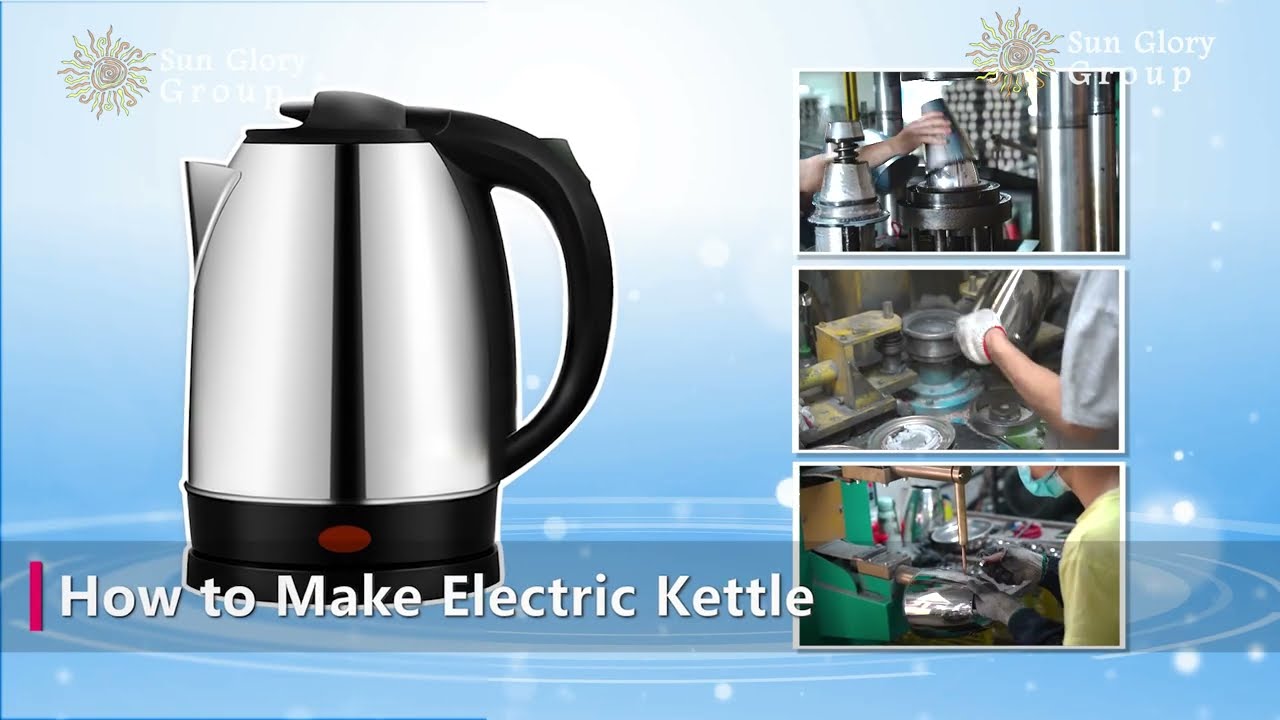 Electric Kettle Production Line #kettle #heatingtube #homeappliances