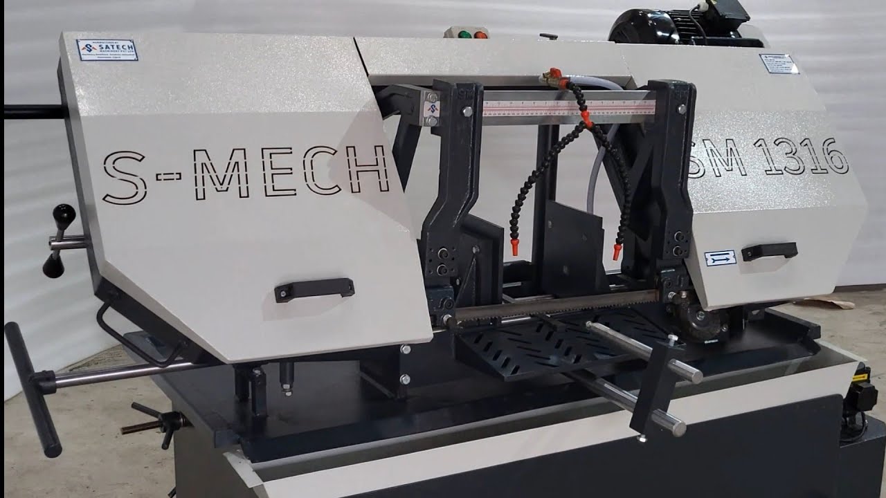 S-Mech 325 mm (13 Inch) Manual Pivot Type Bandsaw Machine, S-Mech Model SM1316