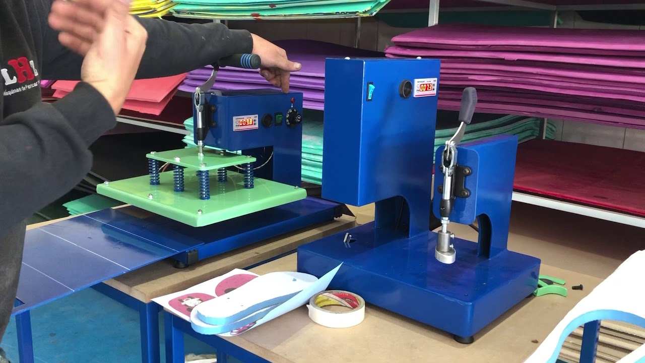 Maquina De Fabrica Chinelos Automatica