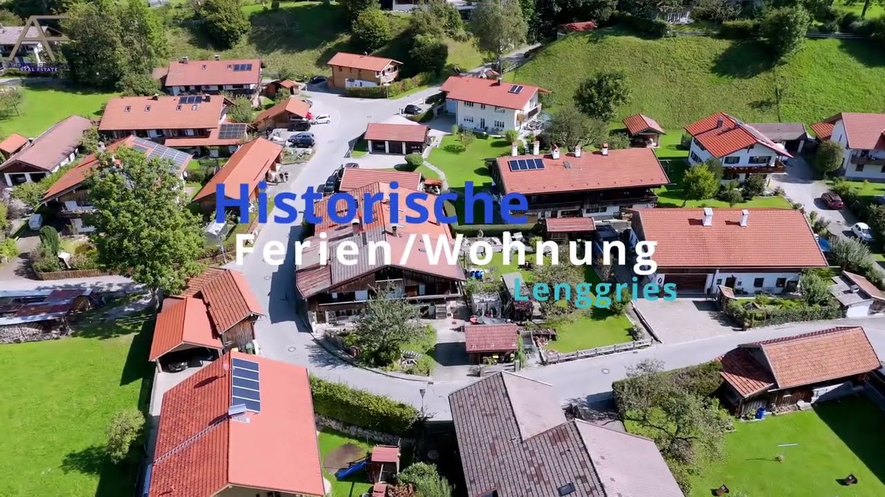 Historische Rarit&auml;t - Wohnen &uuml;ber 3 Etagen in Lenggries