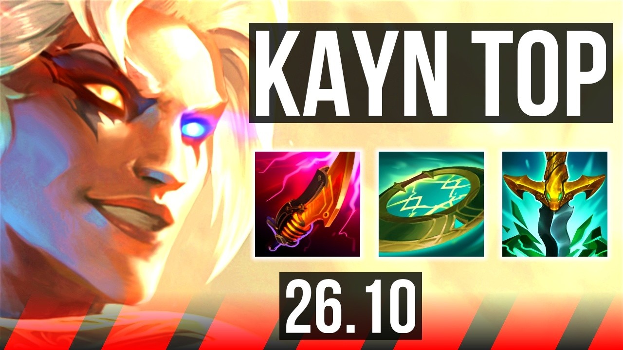 KAYN vs ZAAHEN (TOP) | KR Master | 26.10