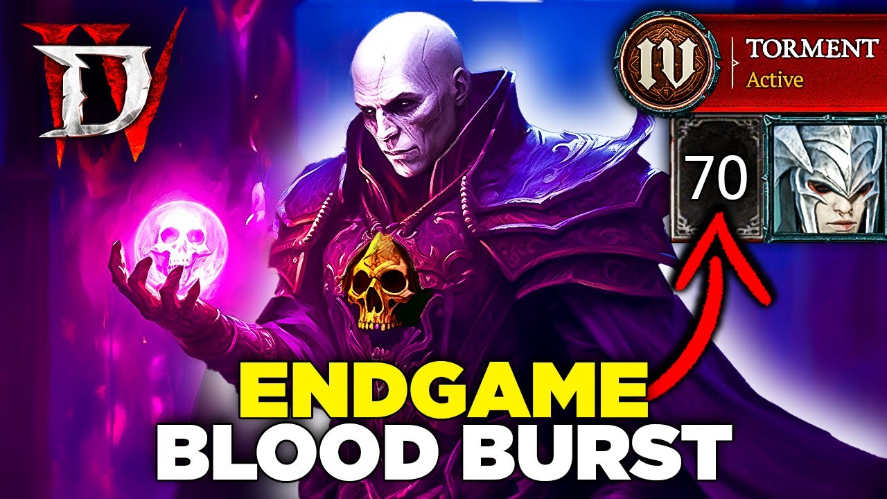 70+ Dominate Endgame with Blood Necromancer in Diablo 4