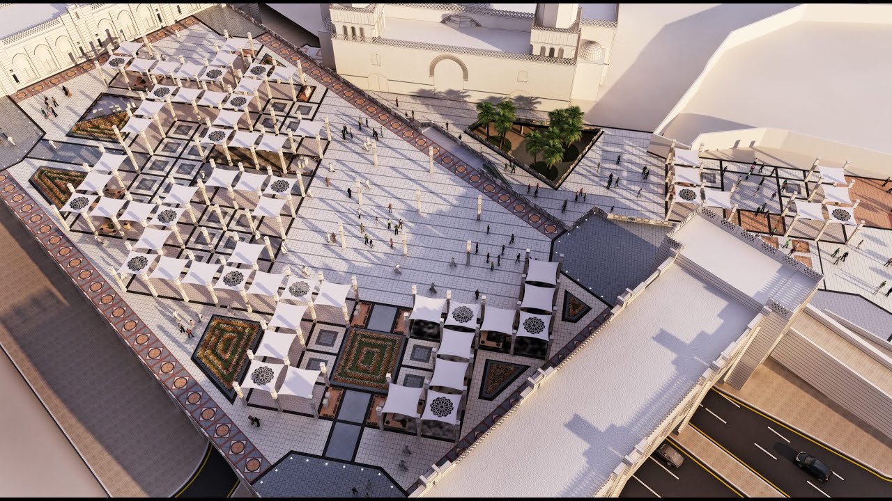 مشروع تطوير ساحات مسجد القبلتين بالمدينة المنورة