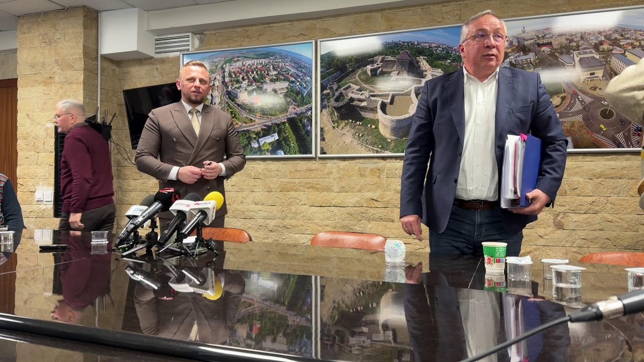 Viceprimarul Sucevei, Dan Cușnir - conferință de presă Extraordinară la Primărie