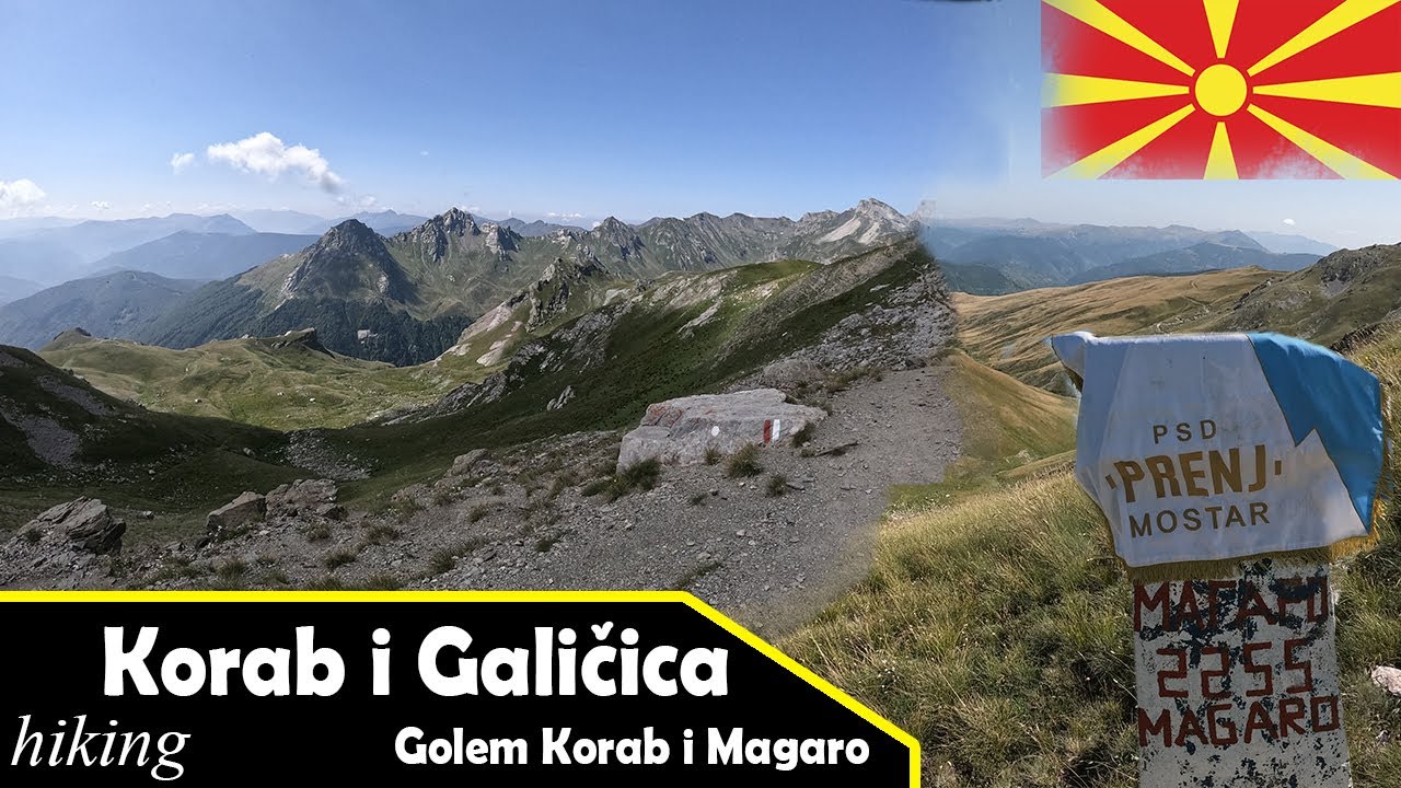Uspon na Korab, vrh Golem Korab (2764mnv) i Galičicu, vrh Magaro (2255mnv), Makedonija