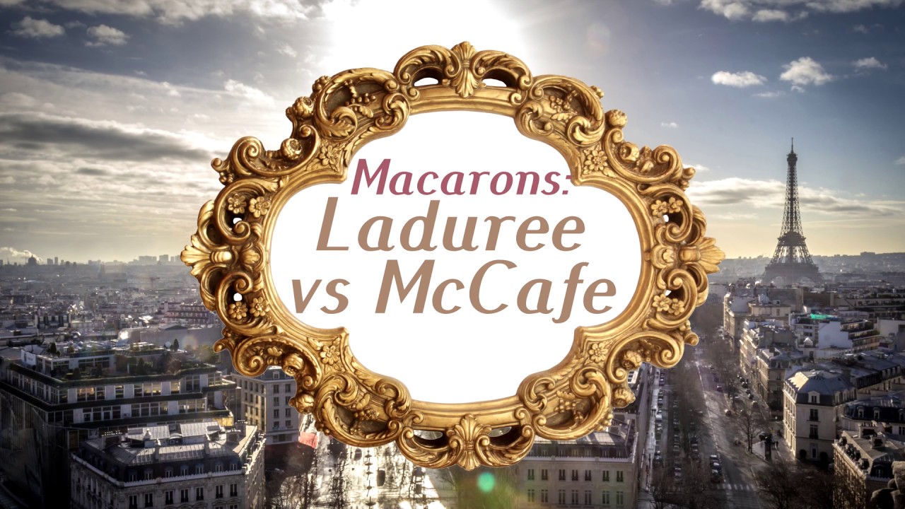 Ladur&eacute;e Macaron vs McDonalds Macaron: A fight to the death