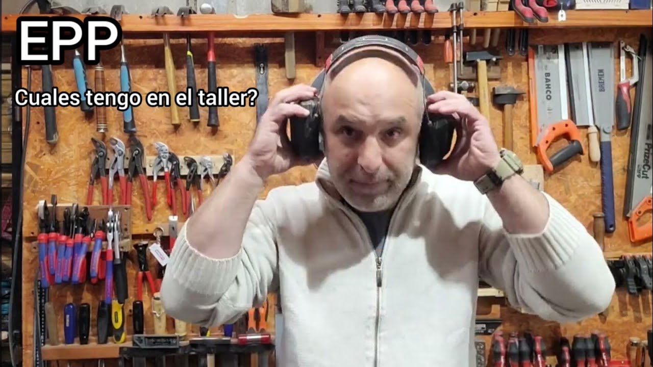 Seguridad en el taller  Los EPP que uso.