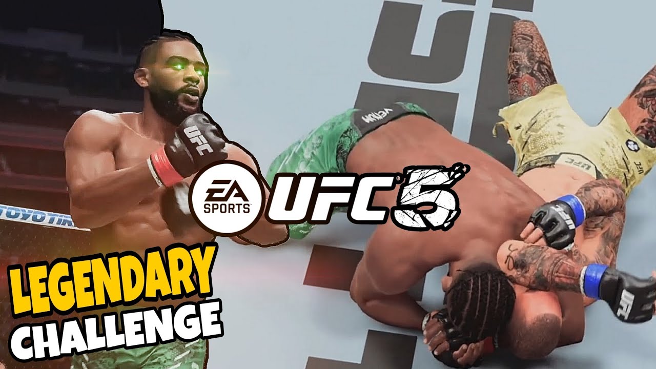 UFC 5 How Fast Can YOU Submit a Legendary AI (No Attacks)