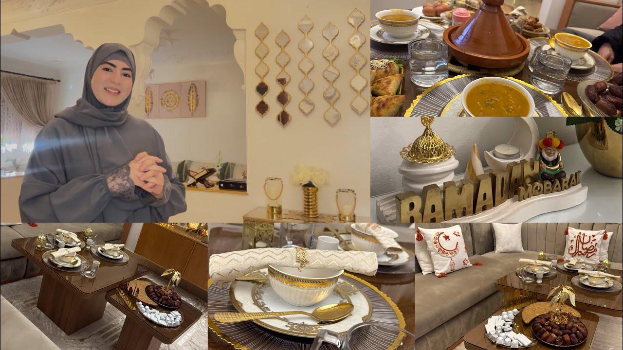 #أول يوم رمضان🌙2026 مع تغير لي درت في دار ديكور جديد✨الحريرة بدون دقيق  