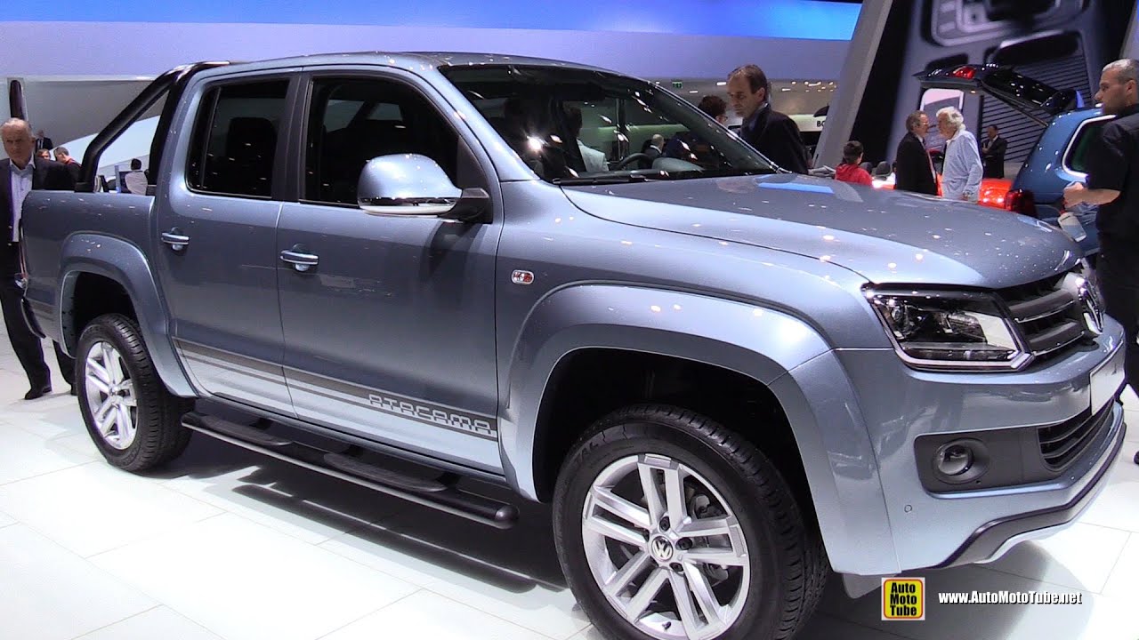 2015 Volkswagen Amarok Atacama TDi BlueMotion - Exterior Interior Walkaround 2015 Geneva Motor Show