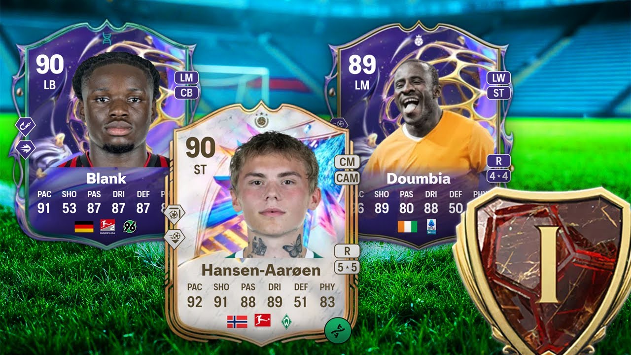 15-0 with 89 Doumbia and new Hansen-Aarøen and Blank Evo?!