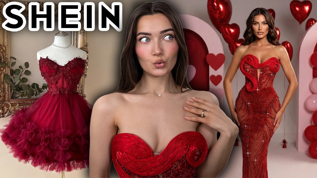 I BOUGHT SHEIN DRESSES FOR VALENTINES DAY! WORTH THE MONEY!?