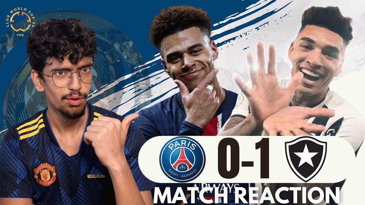 BOTAFOGO SHOCKS PSG 1-0 | Club World Cup Match Reaction