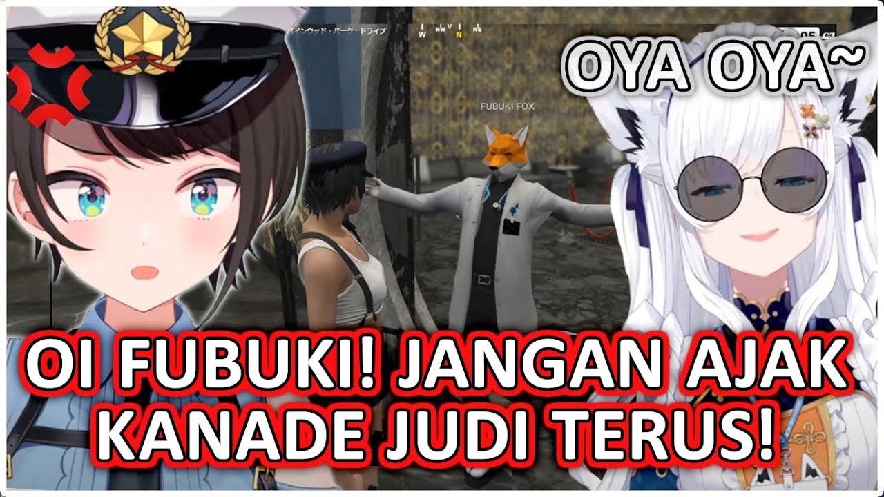 SUBARU Marah Saat Tau KANADE Satu Komplotan Dengan FUBUKI Di Cassino | (Hololive Clips)
